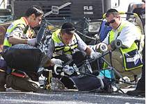 Suicide Bomb Kills 18, Infants Among Dead, Over 80 Hurt In Jerusalem Sbarro Blast! ©2001 Reuters/Natalie Behring