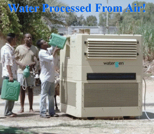Israeli Firm To Provide Drinking Water From Air